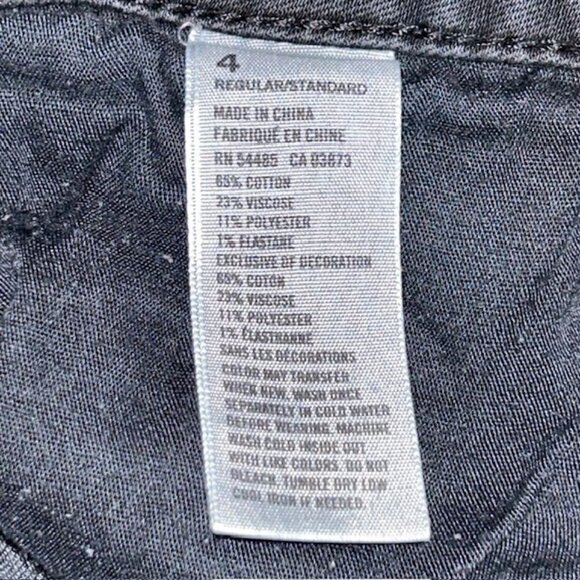 AMERICAN EAGLE Jeans Women’s Size 4 Black Hi-Rise Jegging Super Super Stretch - Picture 5 of 7